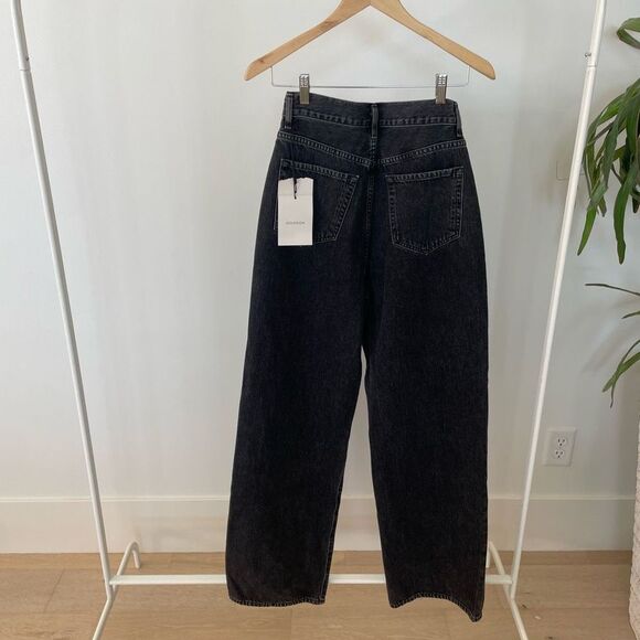 GOLDSIGN Edgar Black Pleated Trouser Jeans - Picture 6 of 10